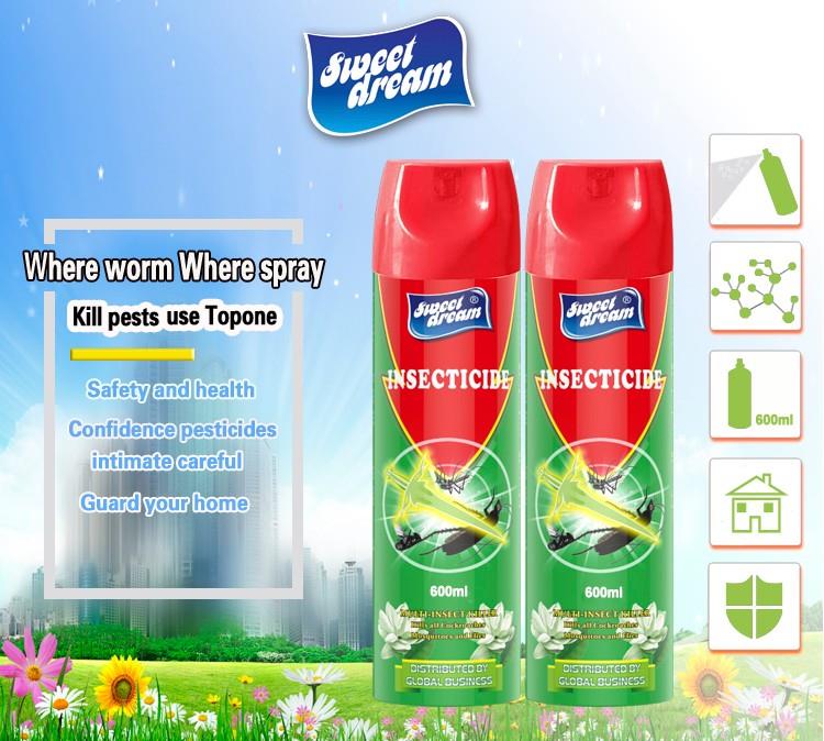 What is insecticide house spray and how does it work
